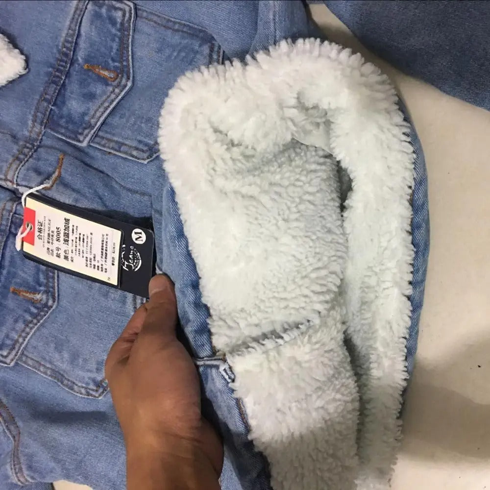 Men Winter Jacket Fashion Fleece Lined Outerwear